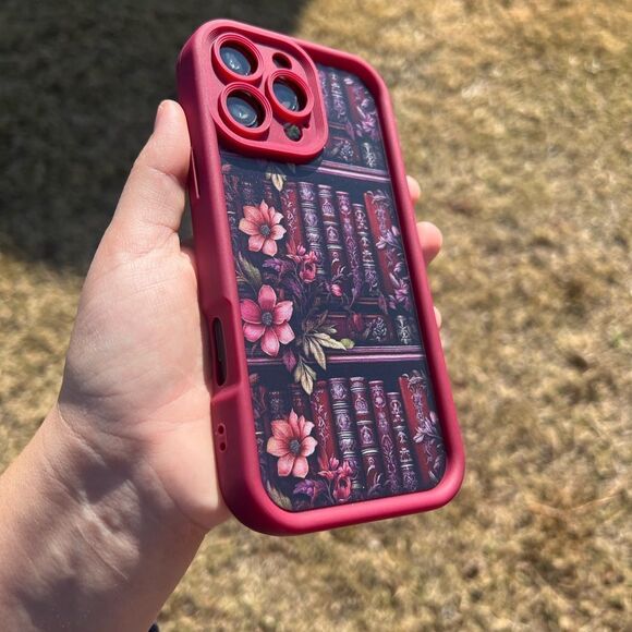 Vintage Library Floral Phone Case for iPhone 15 - Picture 5 of 6